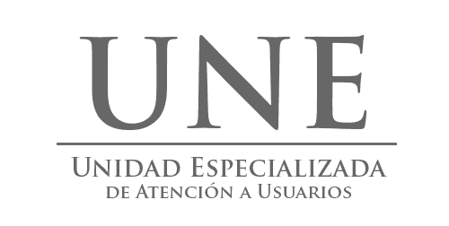 Logo UNE