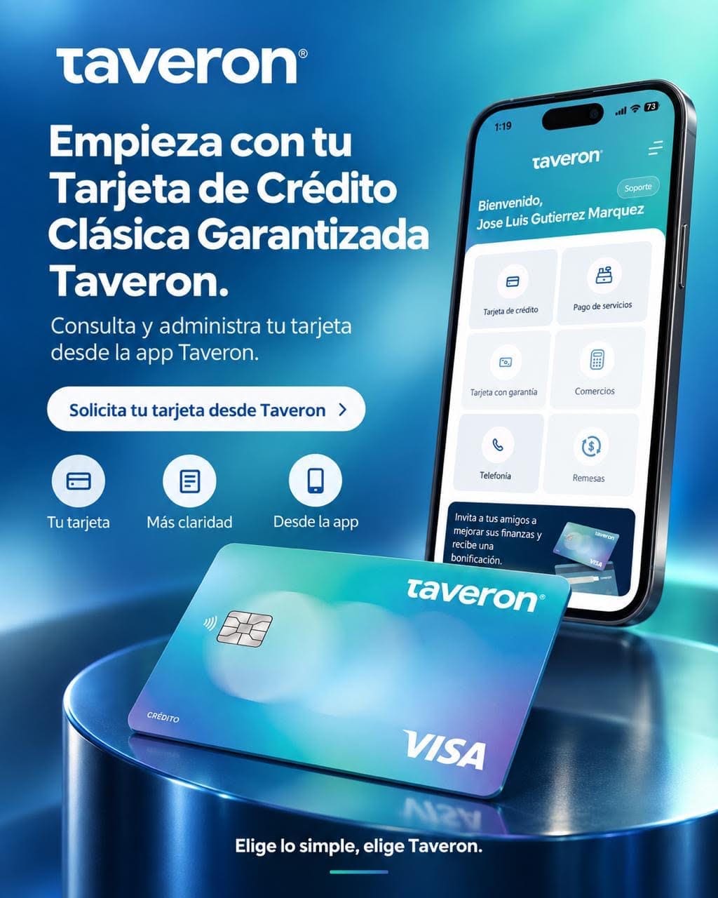 Banco Famsa 18 App Taveron: tarjeta de crédito, pago de servicios, comercios, telefonía y remesas